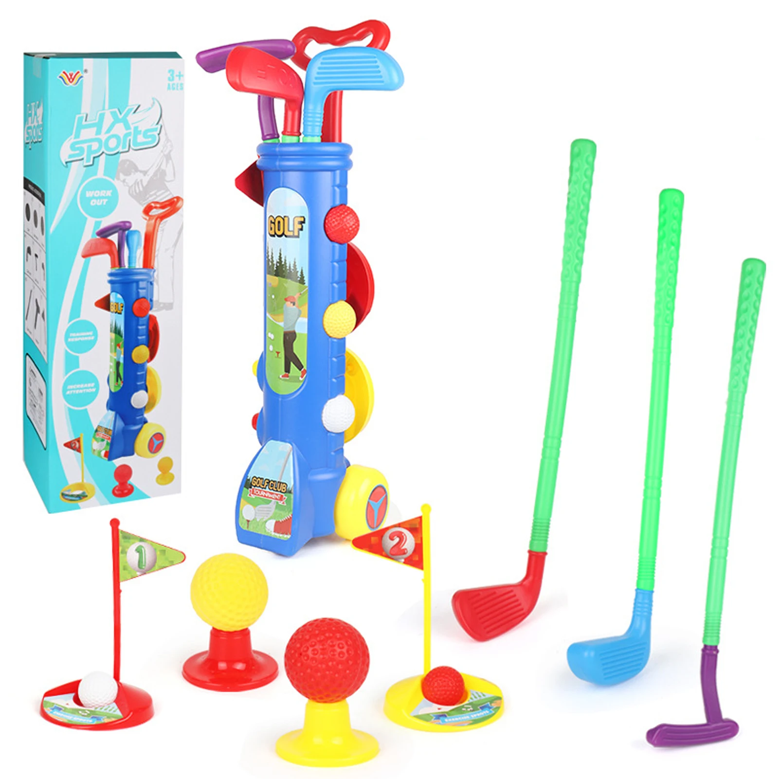 1 Set Mini Golf Toy Children Golf Sports Game Professional Kids Children Home Outdoor Indoor Small Golf Club Training
1 Set Mini Golf Toy Children Golf Sports Game Professional Kids Children Home Outdoor Indoor Small Golf Club Training