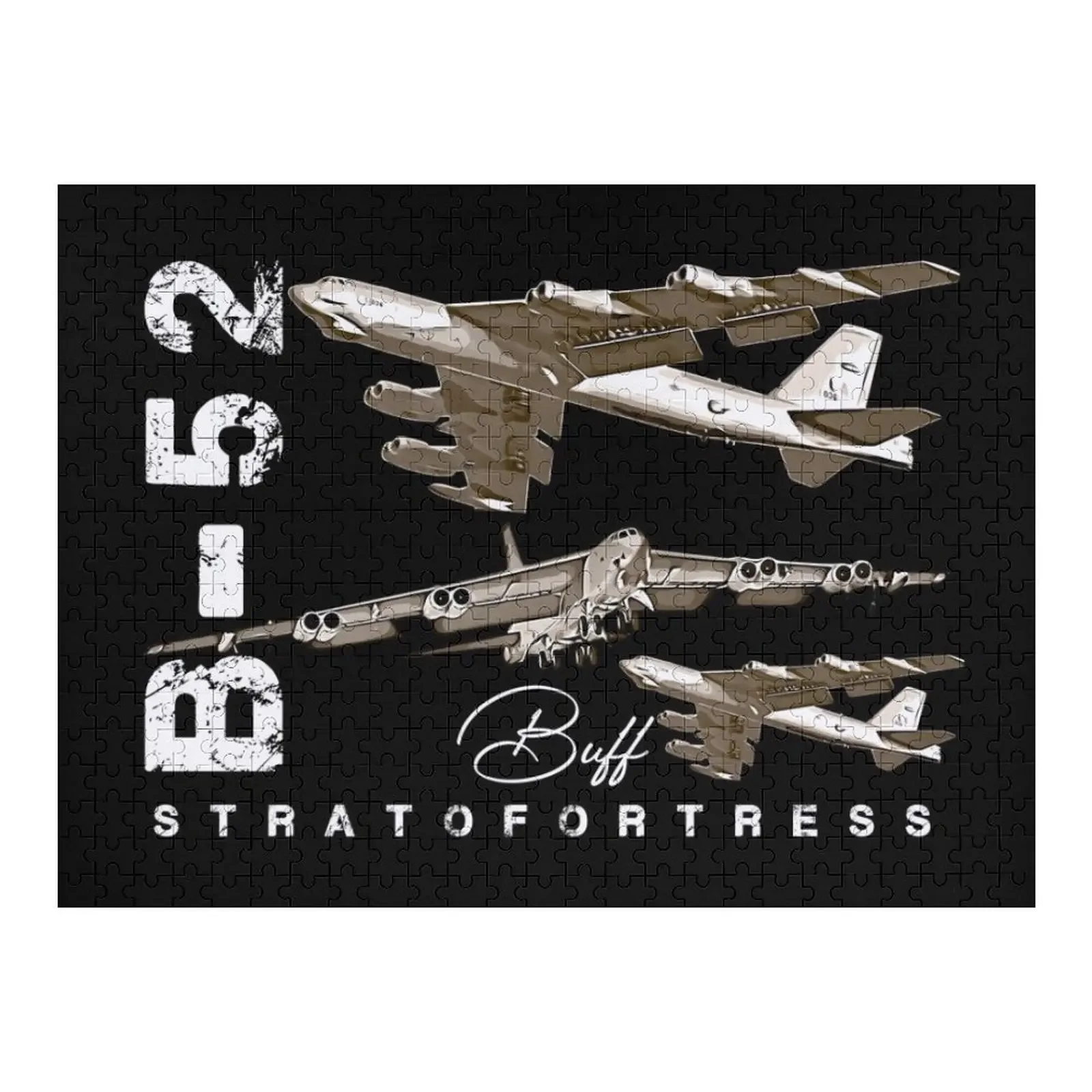 

B52 Stratofortress American Vintage Bomber Aircraft Jigsaw Puzzle Children Personalized Gift Married Puzzle