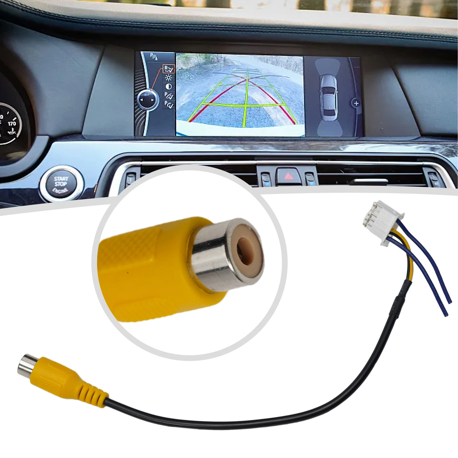 10 Pin RCA Camera Wiring Connector Video Input Cable Adapter Car Rearview Backup Camera Wiring Harness Adapter
10 Pin RCA Camera Wiring Connector Video Input Cable Adapter Car Rearview Backup Camera Wiring Harness Adapter