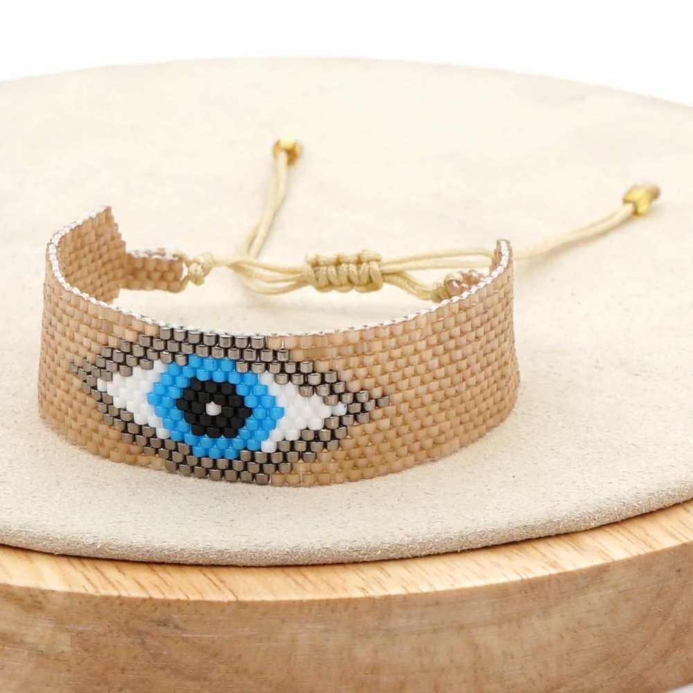 Turkish Lucky Blue Evil Eye Bead Adjustable Rope Chain Bracelet for Men Women Handmade Braided Jewelry Boho Charm Bracelet
Turkish Lucky Blue Evil Eye Bead Adjustable Rope Chain Bracelet for Men Women Handmade Braided Jewelry Boho Charm Bracelet