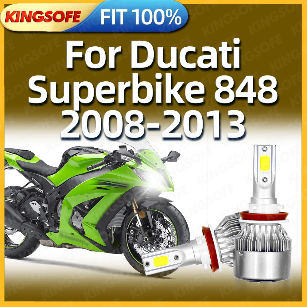 Motorcycle Headlight H7 LED Moto Bulbs 10000LM Super Bright For Ducati Superbike 848 2008 2009 2010 2011 2012 2013
Motorcycle Headlight H7 LED Moto Bulbs 10000LM Super Bright For Ducati Superbike 848 2008 2009 2010 2011 2012 2013