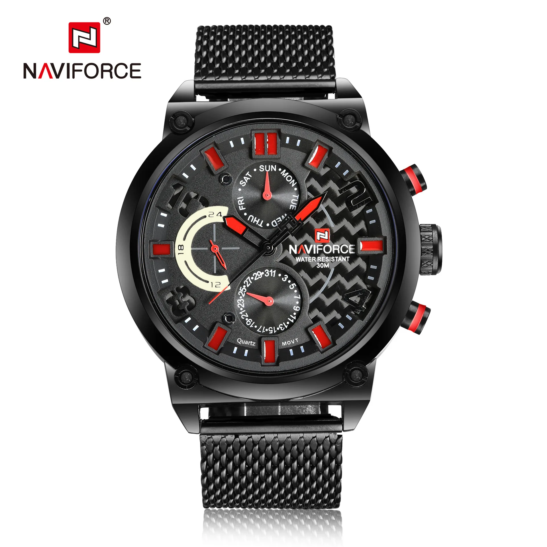 Naviforcemen Watches Top Brand Luxury Fashion Business Military Quartz Wristwatch Waterproof Male Clock Golden Relogio Masculino
Naviforcemen Watches Top Brand Luxury Fashion Business Military Quartz Wristwatch Waterproof Male Clock Golden Relogio Masculino