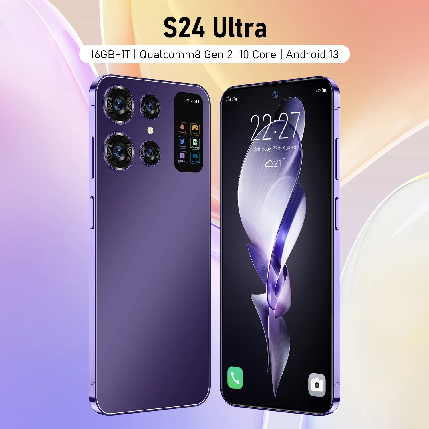 

2024 new s24 ultra 4G 5G smartphone original 7000mAh 48+72MP mobile phones 16GB+1TB telefone 7.0inch Celular Unlocked cell phone