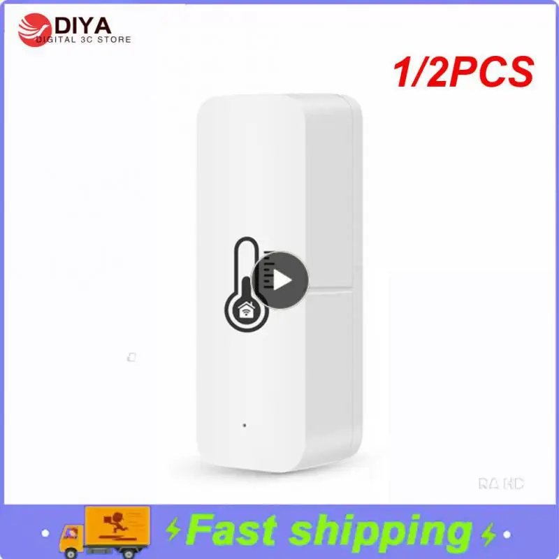 1/2PCS Tuya Smart Wifi Temperature And Humidity Sensor Indoor Hygrometer Controller Monitoring For Alexa Home
1/2PCS Tuya Smart Wifi Temperature And Humidity Sensor Indoor Hygrometer Controller Monitoring For Alexa Home