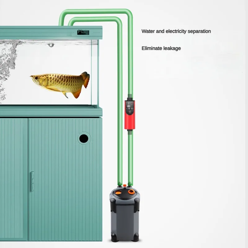 Automatic Temperature Controlled Heating Rod for Fish Tanks with External Heater and Filter Canister
Automatic Temperature Controlled Heating Rod for Fish Tanks with External Heater and Filter Canister