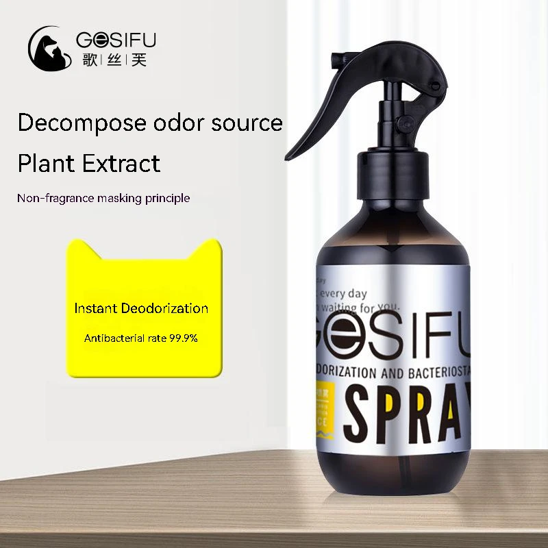 GESFIU Pet Deodorant Spray Fresh Air Antibacterial Disinfection And DogDeodorant Odor Purification Spra Cats Litter Box
GESFIU Pet Deodorant Spray Fresh Air Antibacterial Disinfection And DogDeodorant Odor Purification Spra Cats Litter Box