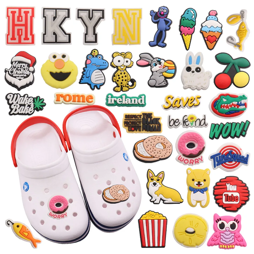 Mix 50pcs PVC Respect Protect Love The Black Woman Cherry Ice Cream Dog Croc Jibz Buckle Fit Wristbands Shoe Decoration Buckle
Mix 50pcs PVC Respect Protect Love The Black Woman Cherry Ice Cream Dog Croc Jibz Buckle Fit Wristbands Shoe Decoration Buckle