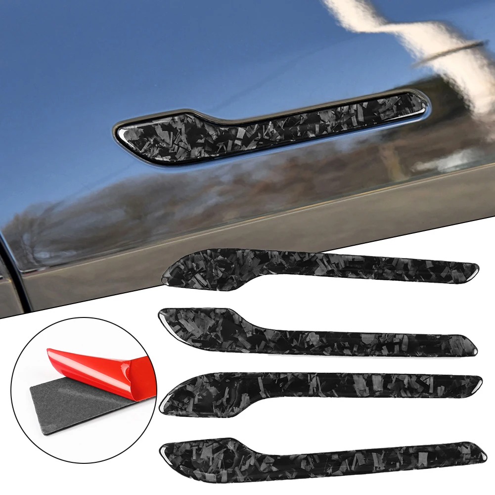 Door Handle Cover Stylish Forged Carbon Fiber Door Handle Cover for Tesla Model 3 Model Y Upgrade Your Car's Look!
Door Handle Cover Stylish Forged Carbon Fiber Door Handle Cover for Tesla Model 3 Model Y Upgrade Your Car's Look!