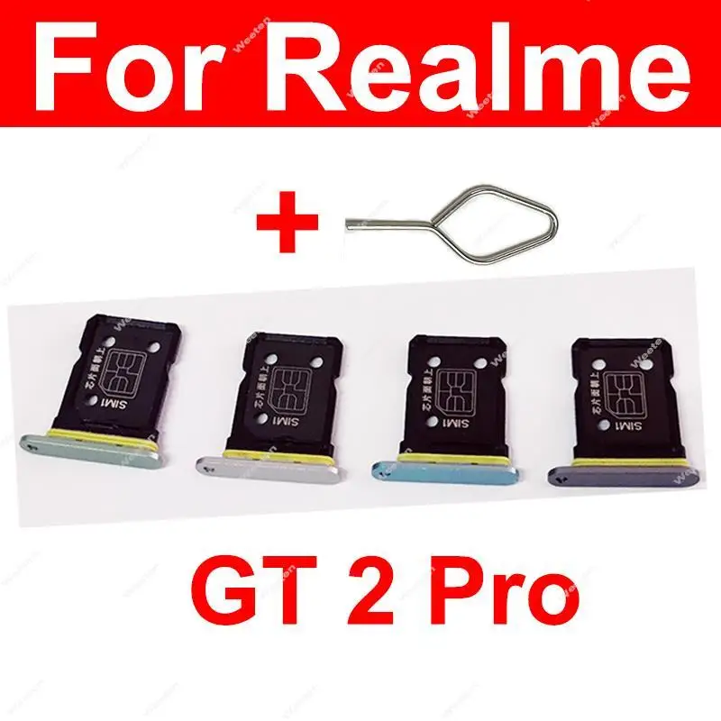 For Realme GT2 Pro GT 2 Pro SIM Card Tray Card Socket Reader Sim Card Holder Slot Replacement Parts
For Realme GT2 Pro GT 2 Pro SIM Card Tray Card Socket Reader Sim Card Holder Slot Replacement Parts