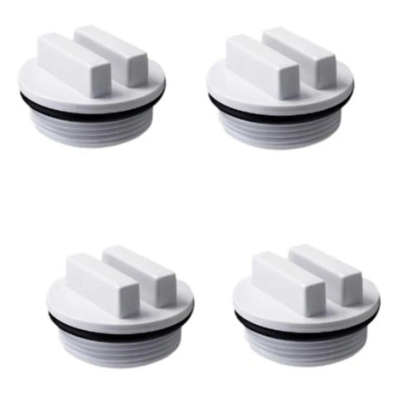 4 Pcs 1.5 Inch Threaded Pool Spa Return Winterizing Filter Drain Plug With O-Ring For Winterizing Pools Winter Season
4 Pcs 1.5 Inch Threaded Pool Spa Return Winterizing Filter Drain Plug With O-Ring For Winterizing Pools Winter Season