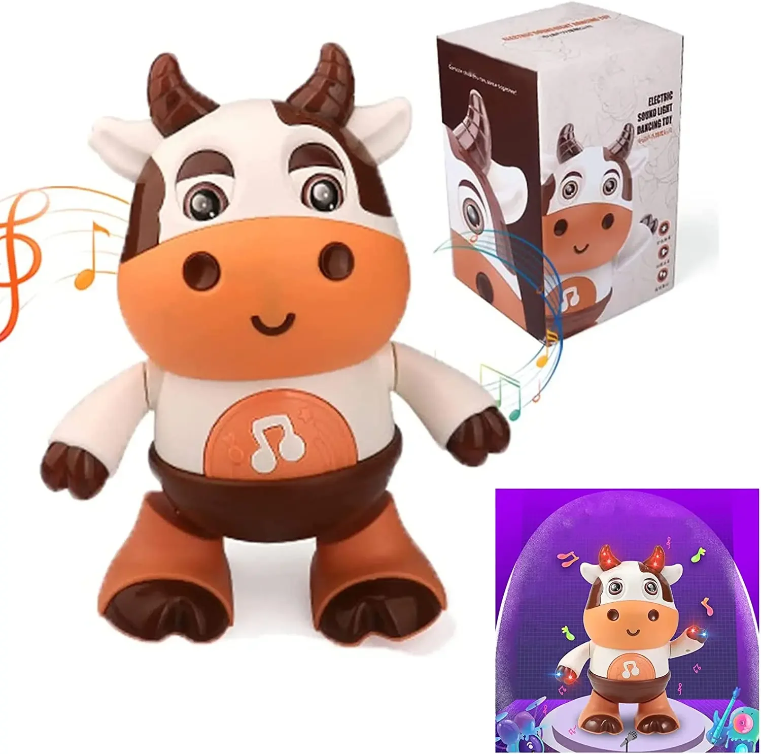 Baby Cow Musical Toys, Baby Preschool Educational Learning Toy With Led Lights & Music(Battery Not Included)
Baby Cow Musical Toys, Baby Preschool Educational Learning Toy With Led Lights & Music(Battery Not Included)