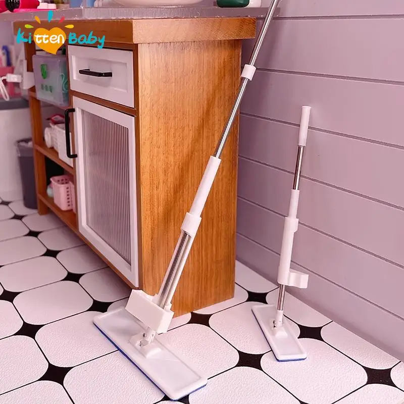 1:12 Dollhouse Miniature Mop 1:6 Simulation Mini Cleaning Tool Furniture Toy Kids Pretend Play Toys Doll House Decor Accessories
1:12 Dollhouse Miniature Mop 1:6 Simulation Mini Cleaning Tool Furniture Toy Kids Pretend Play Toys Doll House Decor Accessories