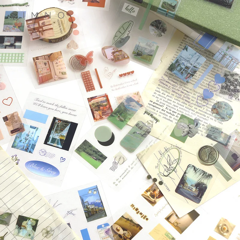 10pcs Retro Cartoon PET Stickers Aesthetic Hand Account Material Scrapbooking Albums Diary Decorative Vintage Stationery Sticker
10pcs Retro Cartoon PET Stickers Aesthetic Hand Account Material Scrapbooking Albums Diary Decorative Vintage Stationery Sticker