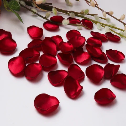 100Pcs 4CM Silk Rose Petals Artificial Flower Valentine Wedding Party Throw Petals Anniversary Proposal Romantic Room Decoration
100Pcs 4CM Silk Rose Petals Artificial Flower Valentine Wedding Party Throw Petals Anniversary Proposal Romantic Room Decoration