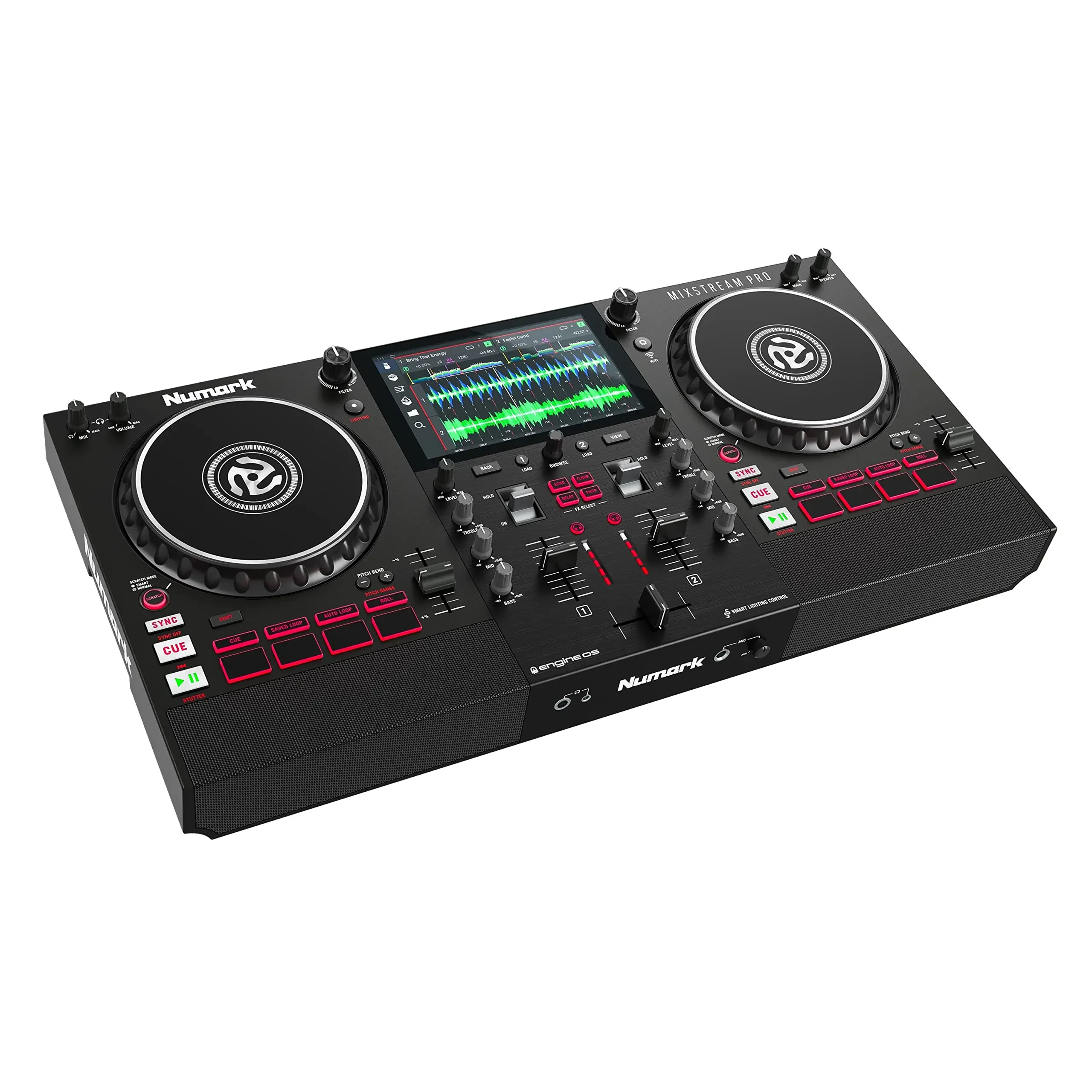 (Новая скидка) автономный DJ-контроллер Numark MIXSTREAM PRO с Wi-Fi потоковой Передачей (оформление)
(Новая скидка) автономный DJ-контроллер Numark MIXSTREAM PRO с Wi-Fi потоковой Передачей (оформление)