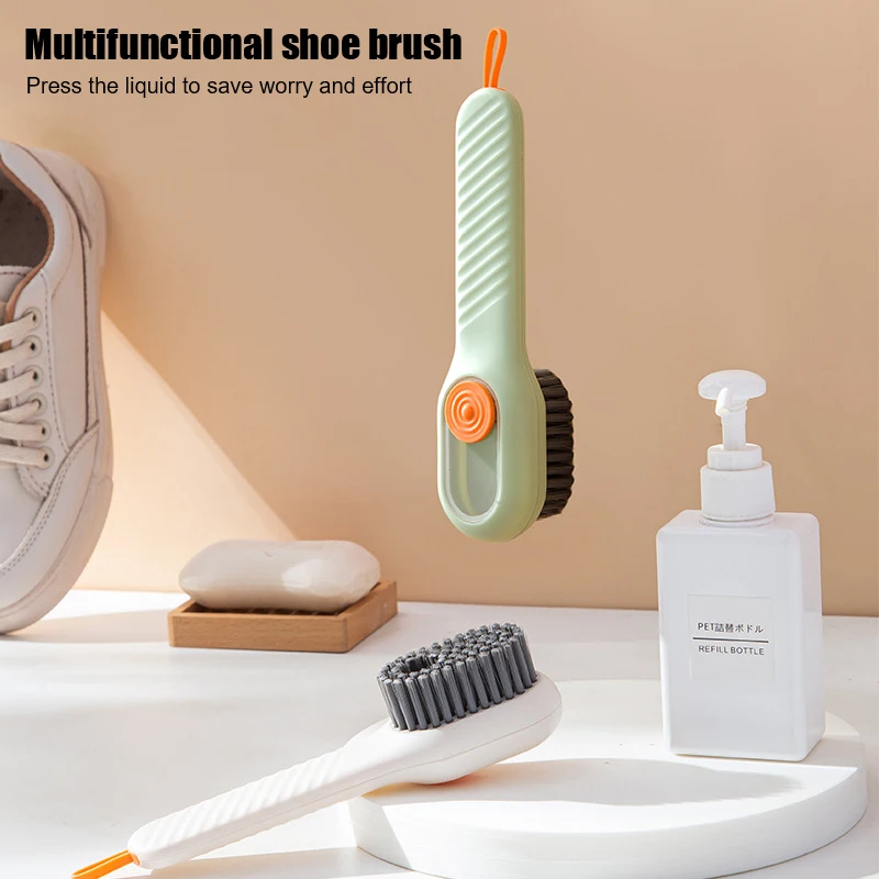 Cleaning Brush Oft Bristled Liquid Shoe Brush Cleaning Long Handle Shoe Clothing Board Clothes Brushes Household Cleaner Tools
Cleaning Brush Oft Bristled Liquid Shoe Brush Cleaning Long Handle Shoe Clothing Board Clothes Brushes Household Cleaner Tools
