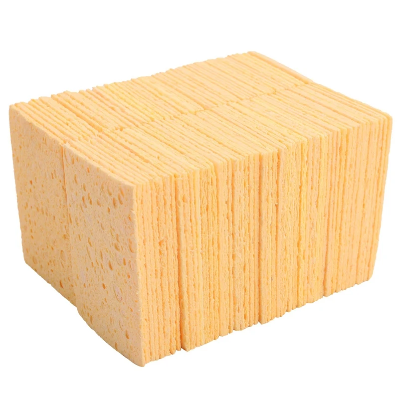 100Pcs Soldering Iron Solder Tip Welding Cleaning Sponge Soldering Iron Sponge Pad Replacement Sponges Cleaning Pads
100Pcs Soldering Iron Solder Tip Welding Cleaning Sponge Soldering Iron Sponge Pad Replacement Sponges Cleaning Pads