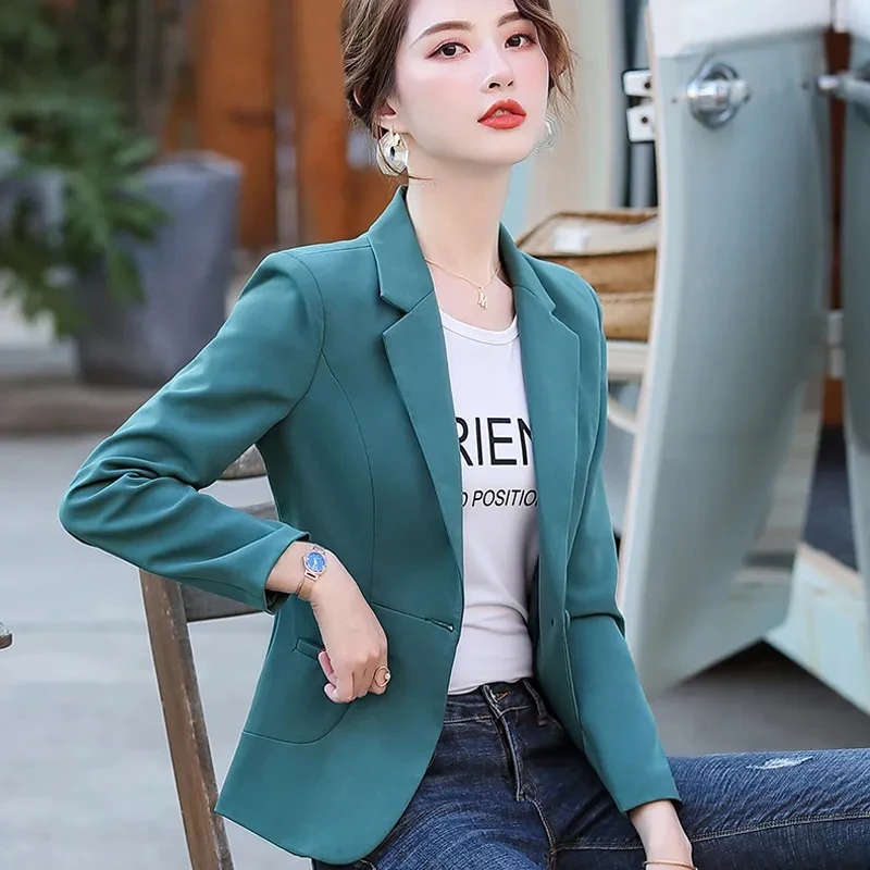 2023 New Korean version Fashion Blazer For Women Clothing Slim Basic Solid Women's Jacket Coat Outerwear Autumn Winter Tops
2023 New Korean version Fashion Blazer For Women Clothing Slim Basic Solid Women's Jacket Coat Outerwear Autumn Winter Tops