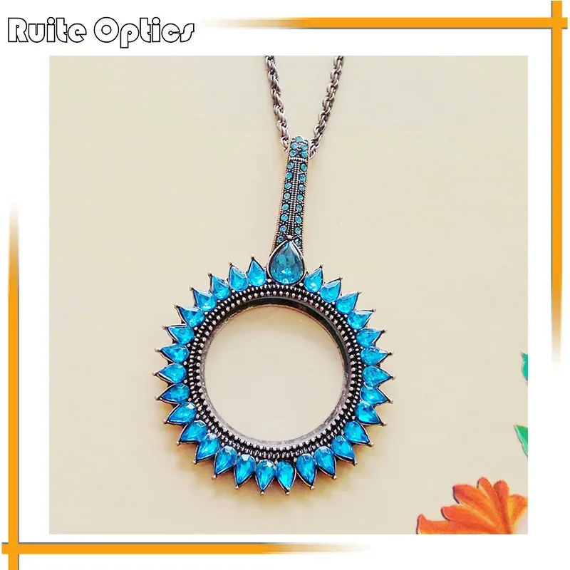 1PC Portable Fashion Necklace Reading 3X Magnifier Pendant Necklace Decorative Magnifying Glass Sweater Chain Sunflower Necklace
1PC Portable Fashion Necklace Reading 3X Magnifier Pendant Necklace Decorative Magnifying Glass Sweater Chain Sunflower Necklace