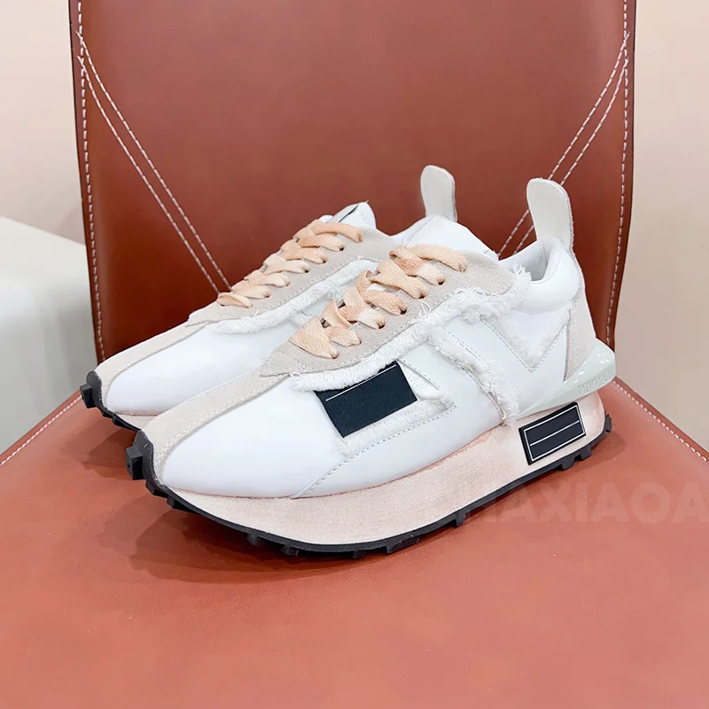 Women Sports Shoes Spring Autumn New Style Breathable Mesh Patchwork Upper Leisure Shoes Simplicity Versatile Loafers
Women Sports Shoes Spring Autumn New Style Breathable Mesh Patchwork Upper Leisure Shoes Simplicity Versatile Loafers