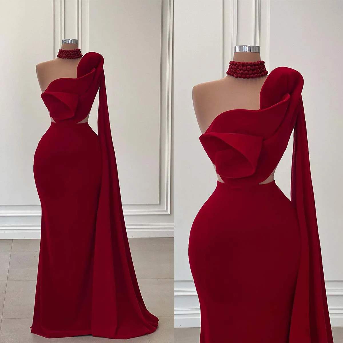 Elegant Evening Dresses Sexy One Shoulder Ruffles Flowers Party Banquet Dance Party Prom Gowns Robes De
Elegant Evening Dresses Sexy One Shoulder Ruffles Flowers Party Banquet Dance Party Prom Gowns Robes De