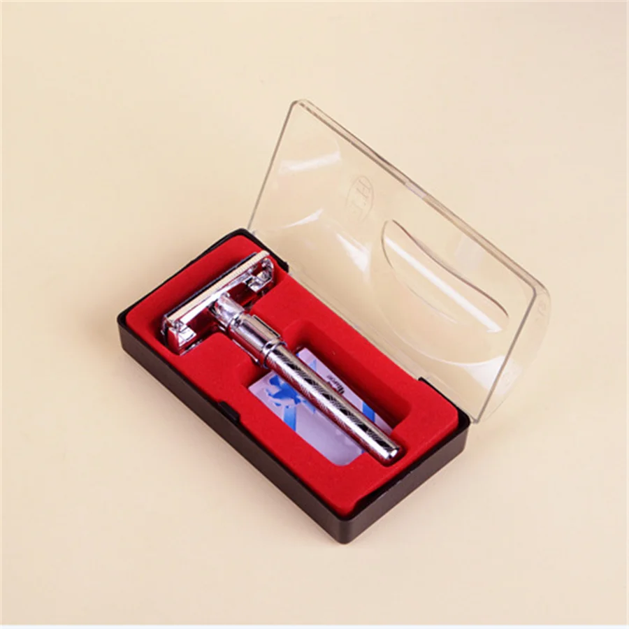 and Men Edge Safety Chrome Razor Barber Metal Shave Double Tool Razor Stainless steel
and Men Edge Safety Chrome Razor Barber Metal Shave Double Tool Razor Stainless steel