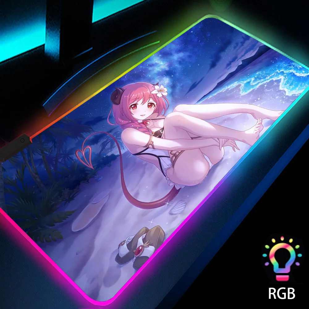Princess Connect Keyboard Palm Rest Mouse Pad Mouse Wrist Backlit Gamer Rug RGB Desk LED PC Cabinet Gaming Laptop Office Tables
Princess Connect Keyboard Palm Rest Mouse Pad Mouse Wrist Backlit Gamer Rug RGB Desk LED PC Cabinet Gaming Laptop Office Tables