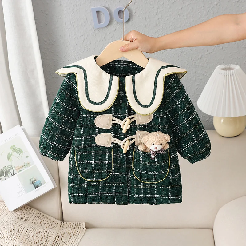 Autumn Winter Baby Coats Jackets for Girls Baby Clothing Casual Thick Warm Plaid Kids Outwears Newborn Toddler Girl Clothes 0-3Y
Autumn Winter Baby Coats Jackets for Girls Baby Clothing Casual Thick Warm Plaid Kids Outwears Newborn Toddler Girl Clothes 0-3Y