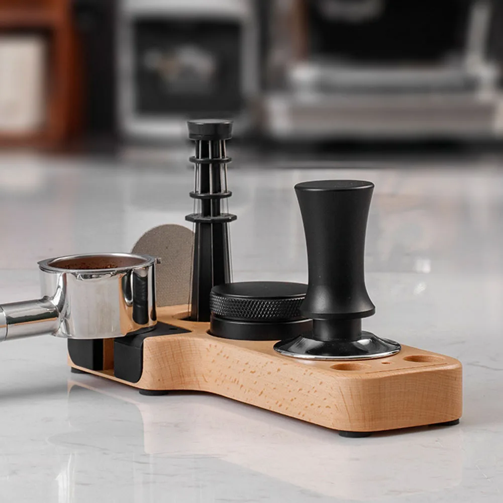 Universal Wooden Coffee Tamper Stand Presser Holder For Espresso Puck For Coffee Machines Excellent Service Life
Universal Wooden Coffee Tamper Stand Presser Holder For Espresso Puck For Coffee Machines Excellent Service Life