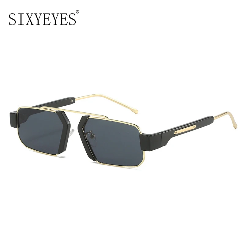 Vintage Punk Square Sunglasses Women Brand Designer Driver Shades Male Sun Glasses Metal Retro Outdoor Rectangle Gafas De Sol
Vintage Punk Square Sunglasses Women Brand Designer Driver Shades Male Sun Glasses Metal Retro Outdoor Rectangle Gafas De Sol