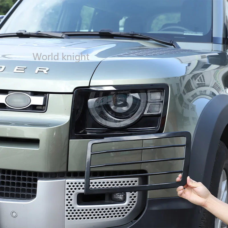 Абажур из нержавеющей стали для автомобильных фар Land Rover Defender 110 2020-2022, Защитная Сетчатая крышка, аксессуары для модификации автомобиля
Абажур из нержавеющей стали для автомобильных фар Land Rover Defender 110 2020-2022, Защитная Сетчатая крышка, аксессуары для модификации автомобиля