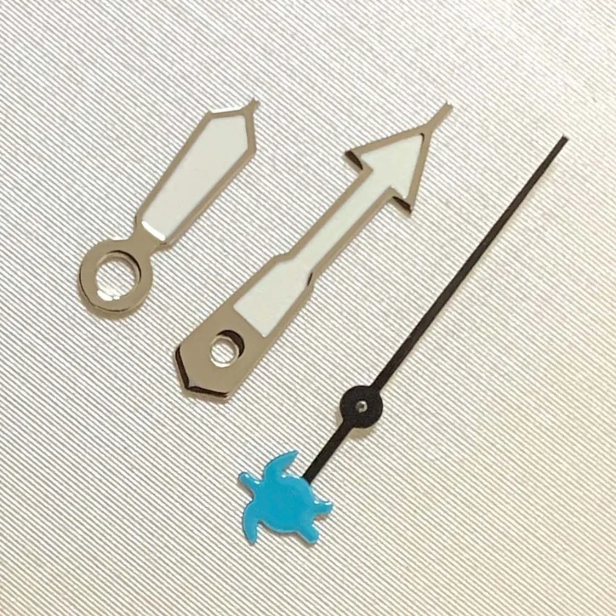 Watch Accessories Hands Silver Edge Black Hands Fish Seconds Turtle Seconds Suitable for NH35/NH36/4R/7S Movement
Watch Accessories Hands Silver Edge Black Hands Fish Seconds Turtle Seconds Suitable for NH35/NH36/4R/7S Movement