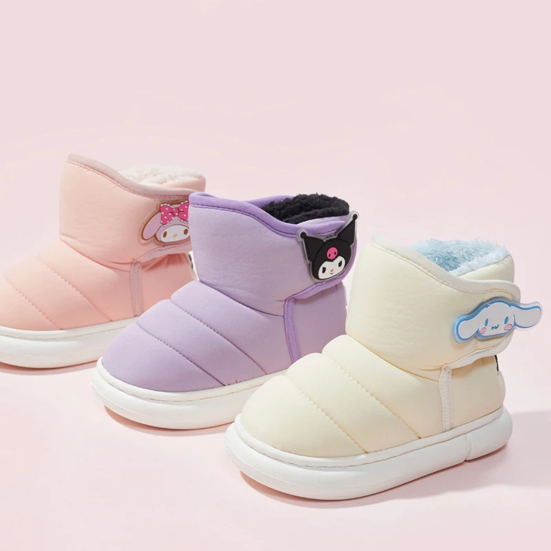 2024 Cute Sanrio My Melody Winter Children Cotton Slippers Kids Plus Velvet Snow Boots Kuromi Warm Outdoor Indoor Shoes Non-Slip
2024 Cute Sanrio My Melody Winter Children Cotton Slippers Kids Plus Velvet Snow Boots Kuromi Warm Outdoor Indoor Shoes Non-Slip