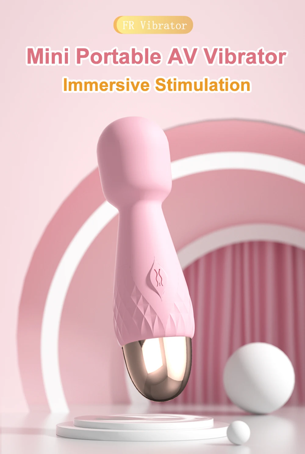 Magic Wand AV Vibrator for Women Wireless Rechargeable Clitoris Stimulator Mini Massager Sex Toys Female for Adult Goods Massage Magic Wand AV Vibrator for Women Wireless Rechargeable Clitoris Stimulator Mini Massager Sex Toys Female for Adult Goods Massage