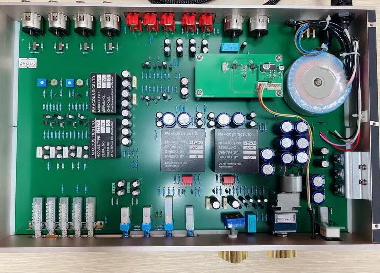 1:1 копировать/изучить Swiss FM255 MK2R сбалансированный предусилитель, взломать оригинальный модуль 19510A + 19200, частотная характеристика: 0,5 Гц-150 кГц
1:1 копировать/изучить Swiss FM255 MK2R сбалансированный предусилитель, взломать оригинальный модуль 19510A + 19200, частотная характеристика: 0,5 Гц-150 кГц