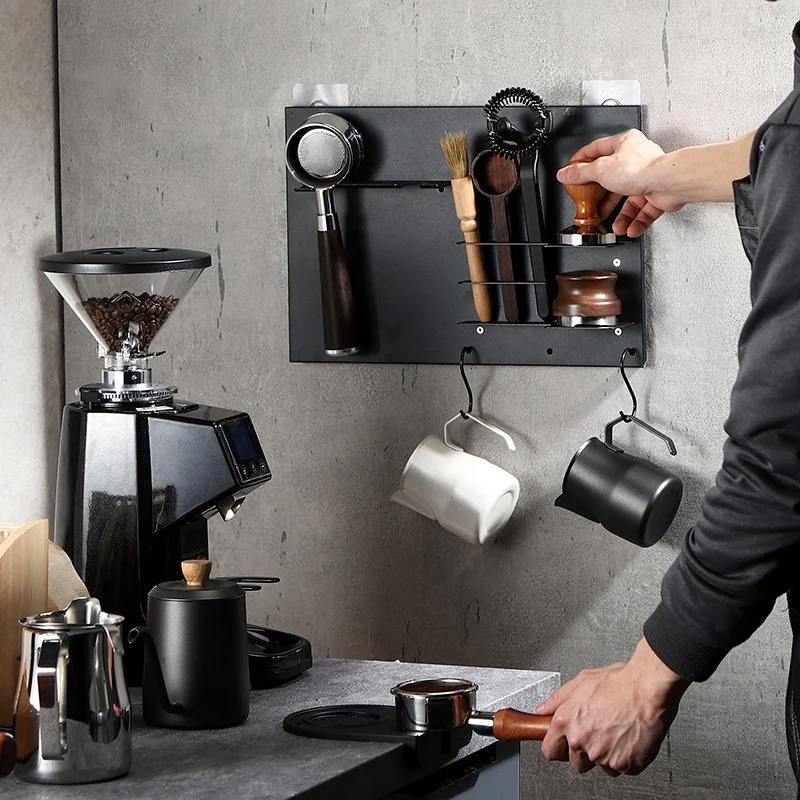 1 Pieces Coffee Handle Storage Rack Multi-Functional Coffee Utensil Rack Bar Tool Finishing Hanger
1 Pieces Coffee Handle Storage Rack Multi-Functional Coffee Utensil Rack Bar Tool Finishing Hanger