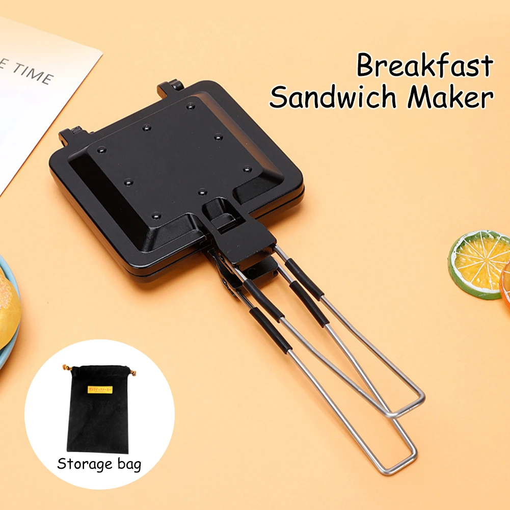Sandwich Maker Aluminum Alloy Non-Stick Breakfast Machine Waffle Pancake Baking Barbecue Oven Mold Grill Frying Pan Cookware
Sandwich Maker Aluminum Alloy Non-Stick Breakfast Machine Waffle Pancake Baking Barbecue Oven Mold Grill Frying Pan Cookware