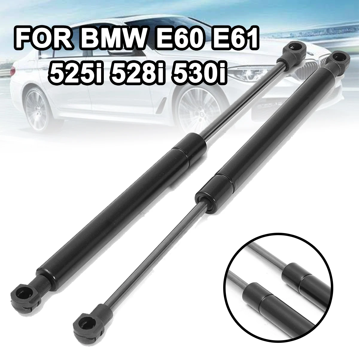 2pcs Car Support Rod Front Hood Gas Lift Support Shock Strut Damper for BMW E60 E61 525i 528i 530i Car Accessories
2pcs Car Support Rod Front Hood Gas Lift Support Shock Strut Damper for BMW E60 E61 525i 528i 530i Car Accessories