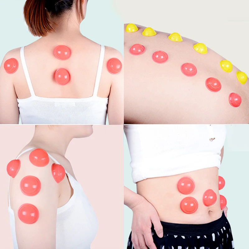 12Pcs Silicone Massage Jars Cupping Set Chinese Therapy Body Massager Anti Cellulite Vacuum Cans
12Pcs Silicone Massage Jars Cupping Set Chinese Therapy Body Massager Anti Cellulite Vacuum Cans