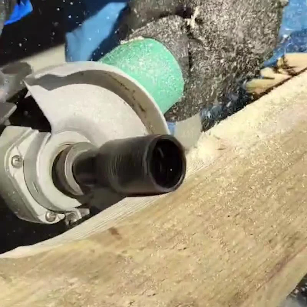 Carbon Steel Woodworking Holes Opener Trepanning Chambering Polishing Multifunctional Angle Grinder Heads Wood Slotting Opener
Carbon Steel Woodworking Holes Opener Trepanning Chambering Polishing Multifunctional Angle Grinder Heads Wood Slotting Opener