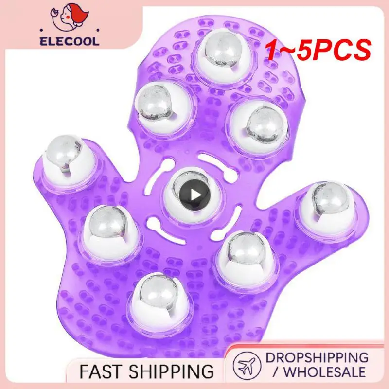 1~5PCS Roller Ball Body Massage Glove Anti-Cellulite Muscle Pain Relief Relax Massager For Neck Back Shoulder Buttocks Face Lift
1~5PCS Roller Ball Body Massage Glove Anti-Cellulite Muscle Pain Relief Relax Massager For Neck Back Shoulder Buttocks Face Lift