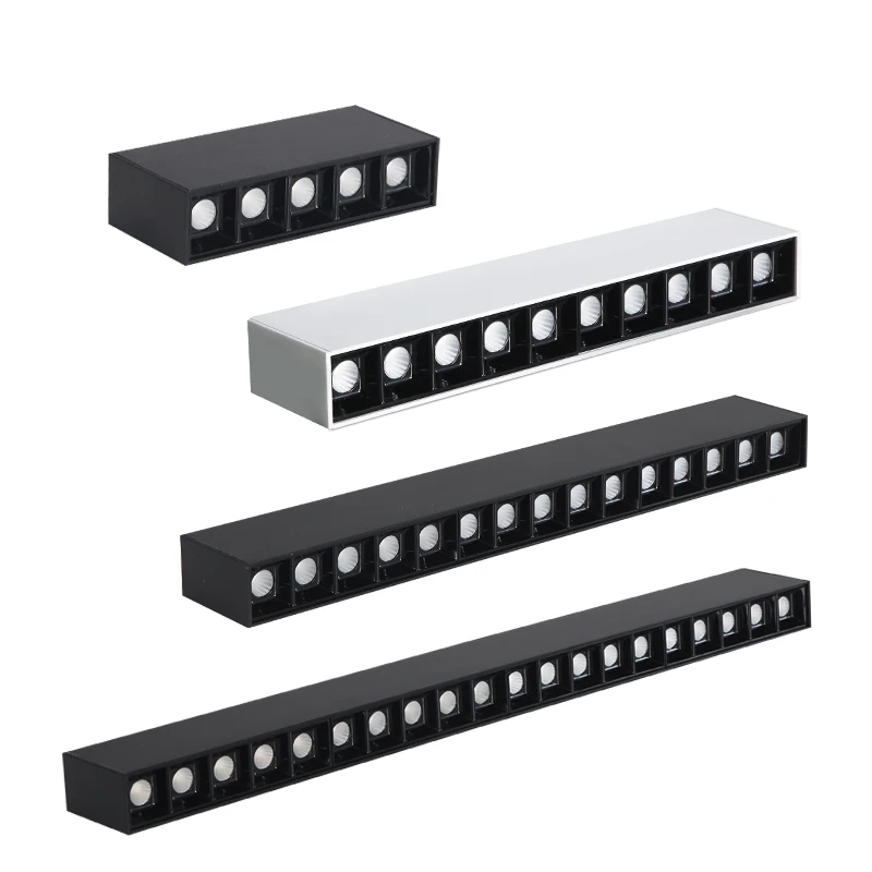 Recessed Luces Downlight Spot Light Dimmable LED 20W30W40W Line Light Bar Creative Linear Long Strip Living Room Corridor Light
Recessed Luces Downlight Spot Light Dimmable LED 20W30W40W Line Light Bar Creative Linear Long Strip Living Room Corridor Light