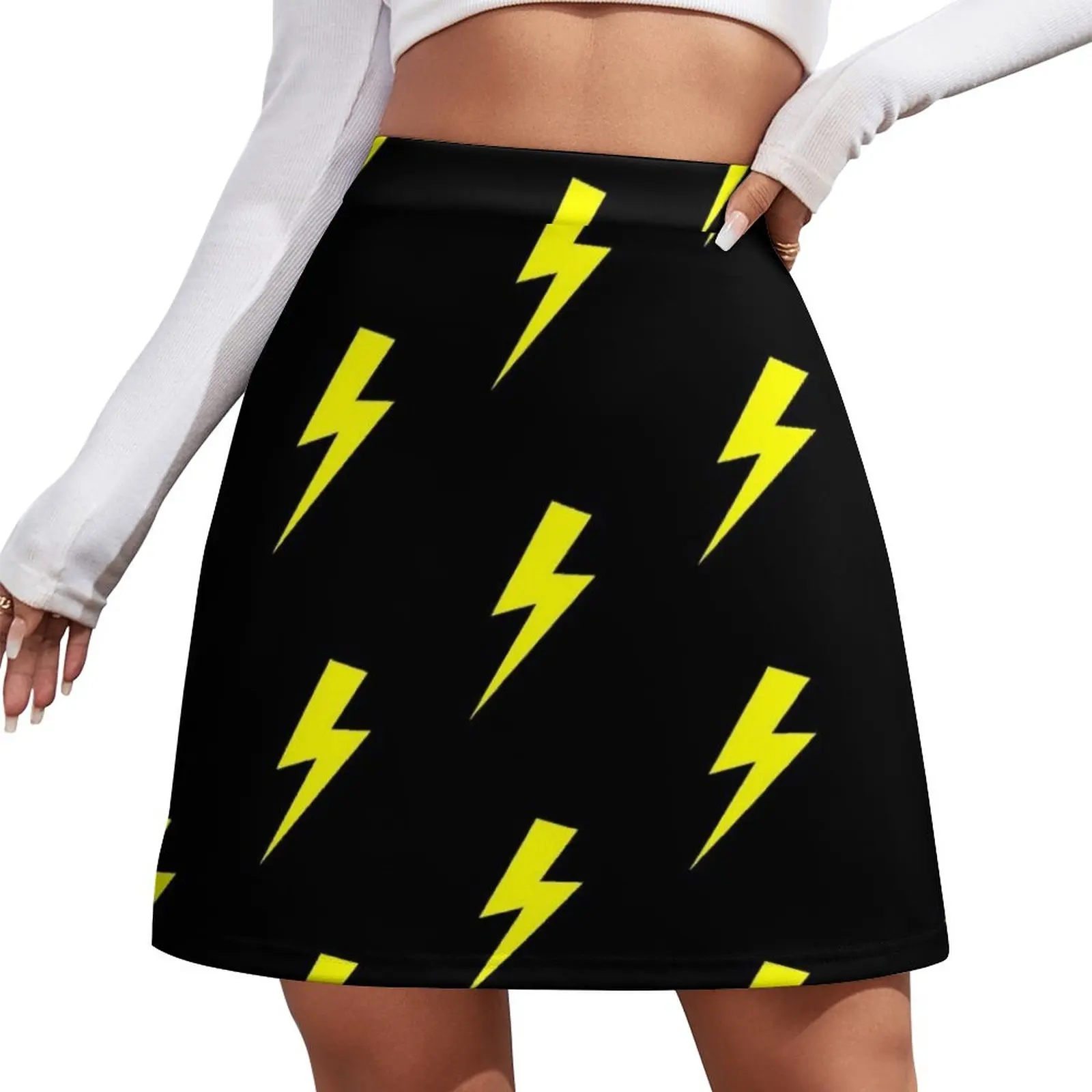 Yellow Lightning Bolt Mini Skirt dresses summer woman 2023 Short women′s skirts Women clothing micro mini skirt extreme
Yellow Lightning Bolt Mini Skirt dresses summer woman 2023 Short women′s skirts Women clothing micro mini skirt extreme