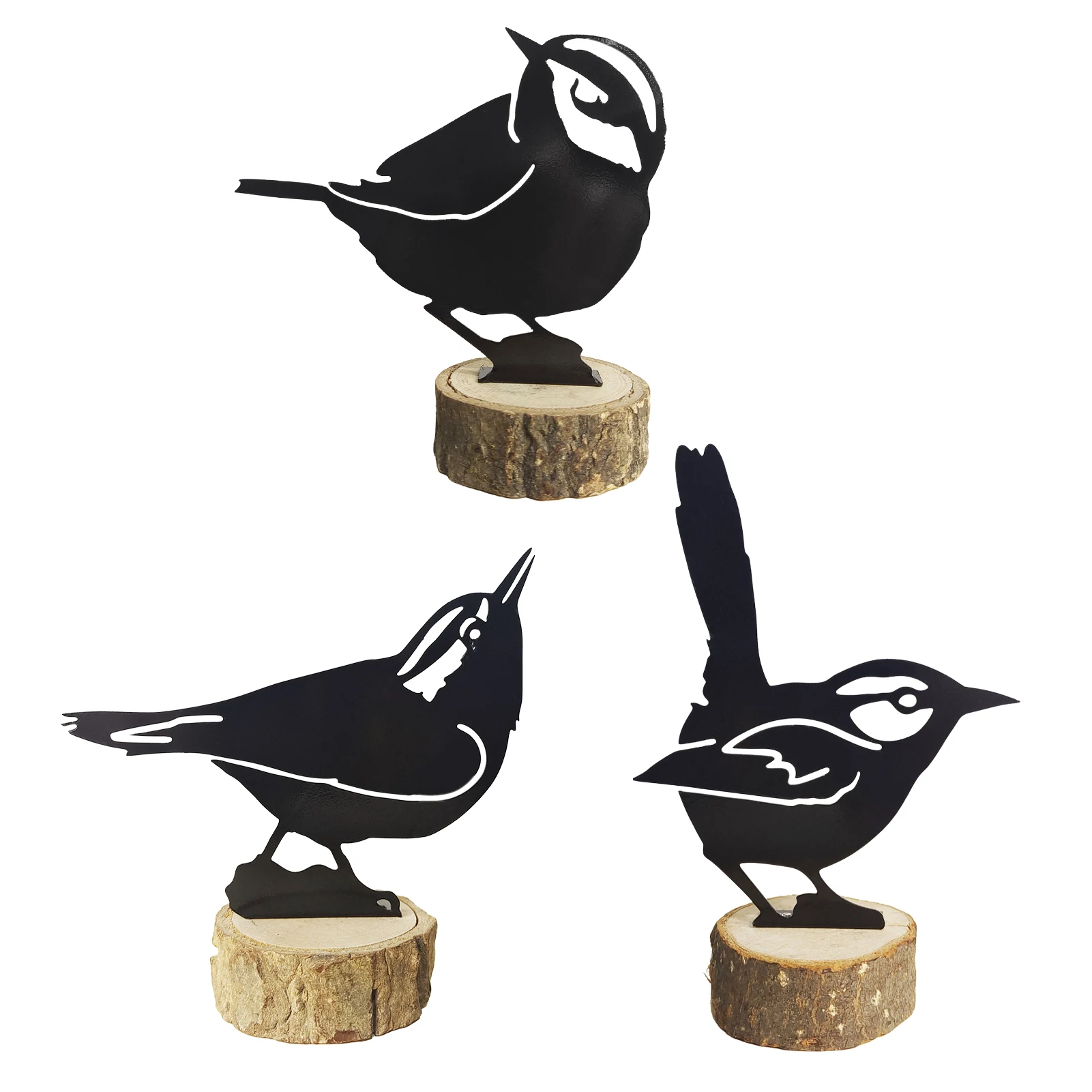 Metal Silhouette Bird Metal Birds Yard Decor With Bracket Garden Birds Decorations Outdoor Animal Sculpture
Metal Silhouette Bird Metal Birds Yard Decor With Bracket Garden Birds Decorations Outdoor Animal Sculpture