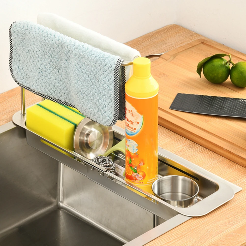 Telescopic Sink Shelf Kitchen Sink Organizer Sink Sponge Basket Rack Holder Telescopic Sink Home Storage Shelf Drying Rack
Telescopic Sink Shelf Kitchen Sink Organizer Sink Sponge Basket Rack Holder Telescopic Sink Home Storage Shelf Drying Rack