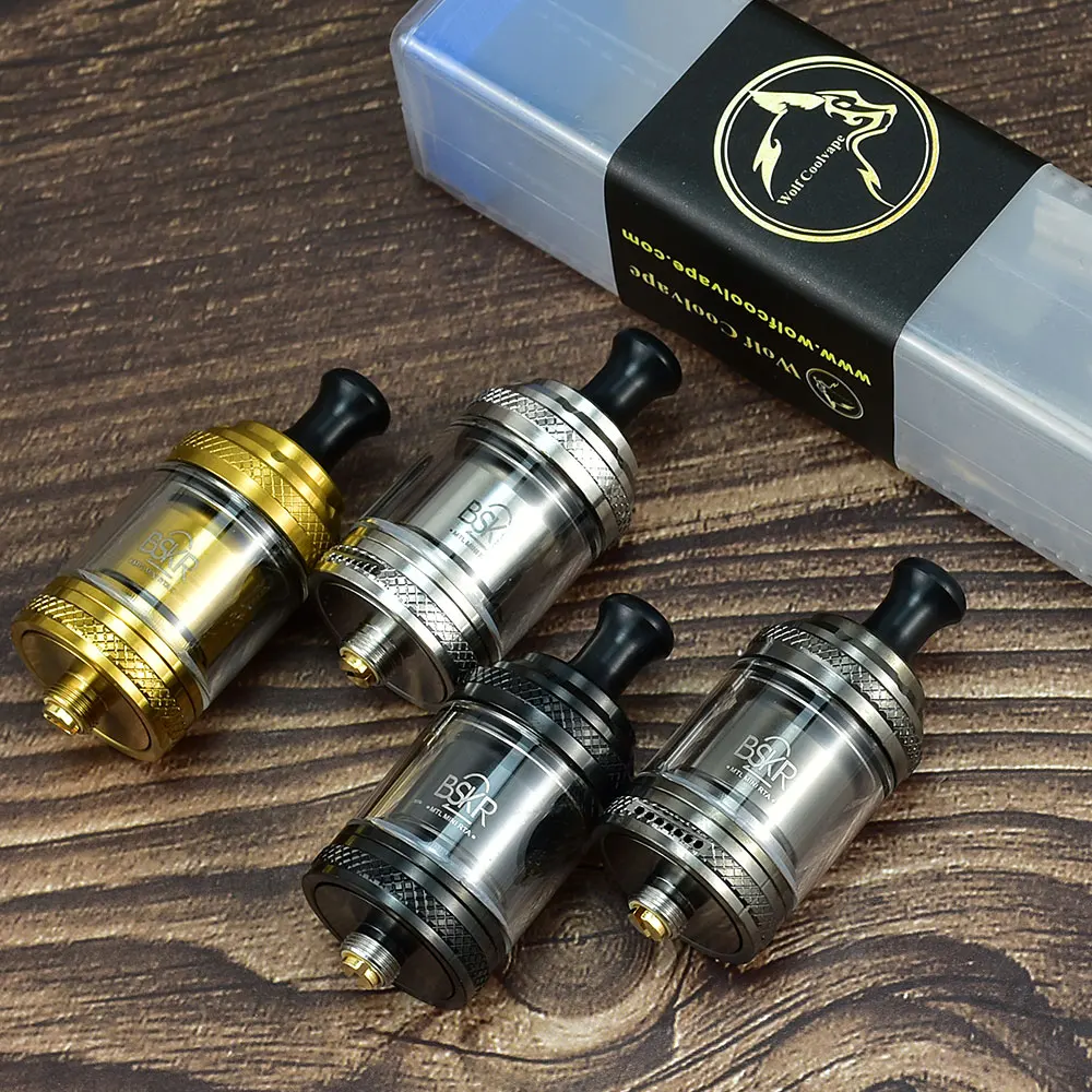 

Berserker BSKR Mini V2 MTL RTA Tank vape 2ml/2.5ml Single Coil 22mm E-Cigarette 316SS Rebuildable Atomizer VS KAYFUN X 22 RTA