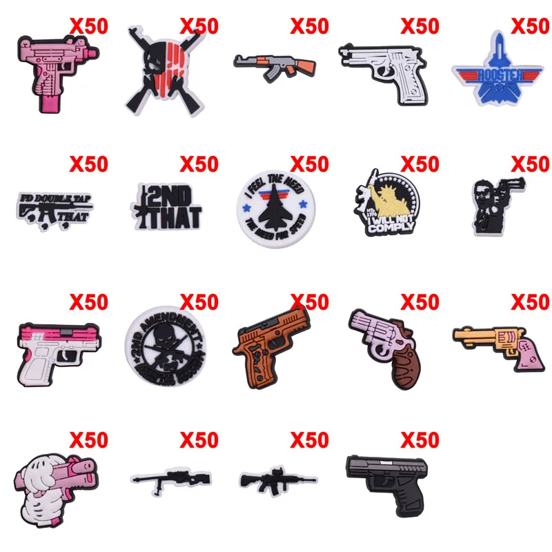 Булавки для Crocs, подвески, аксессуары для обуви, украшение для пистолета, джинсы, женские сандалии, пряжка, Детские сувениры, мужские значки, подарок для мальчиков и девочек
Булавки для Crocs, подвески, аксессуары для обуви, украшение для пистолета, джинсы, женские сандалии, пряжка, Детские сувениры, мужские значки, подарок для мальчиков и девочек