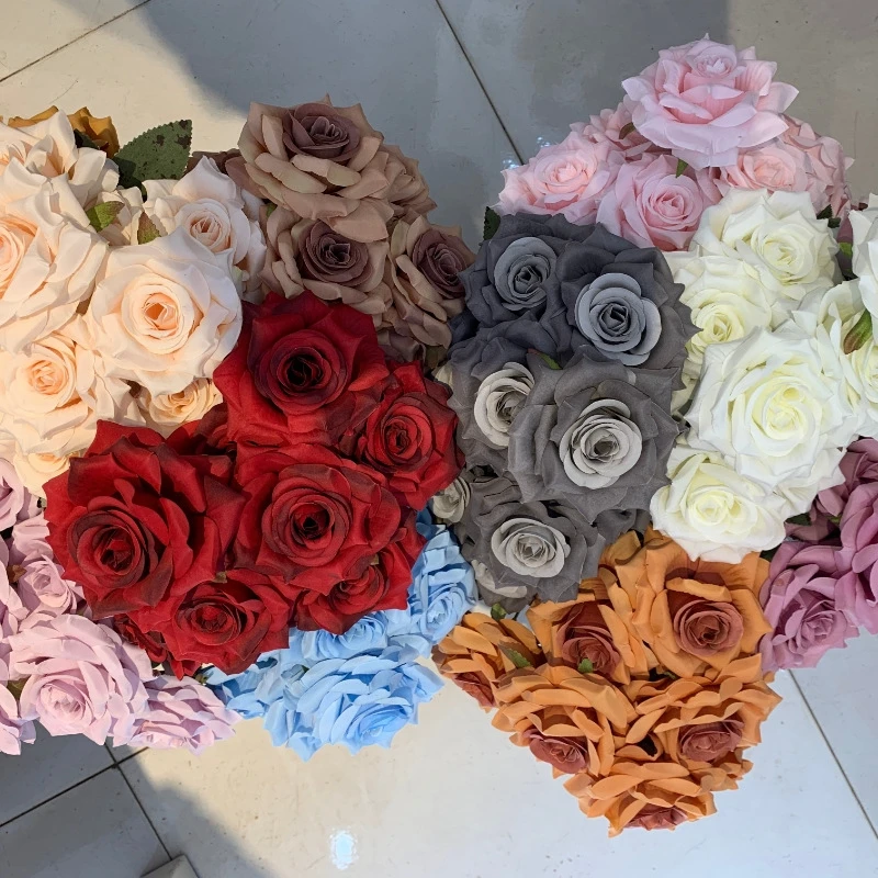 Vintage Showpiece Decoration Home Decorative White 9 Heads Roses Boho Artificial Dried Fake Flowers Bouquet For Weddings Bulk
Vintage Showpiece Decoration Home Decorative White 9 Heads Roses Boho Artificial Dried Fake Flowers Bouquet For Weddings Bulk