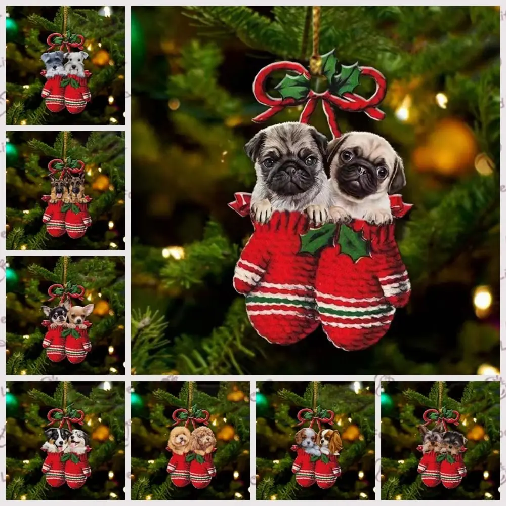 Acrylic Christmas Gloves Dog Pendant Decorative Cartoon Christmas Dog Car Pendant Hanging Christmas Gloves
Acrylic Christmas Gloves Dog Pendant Decorative Cartoon Christmas Dog Car Pendant Hanging Christmas Gloves