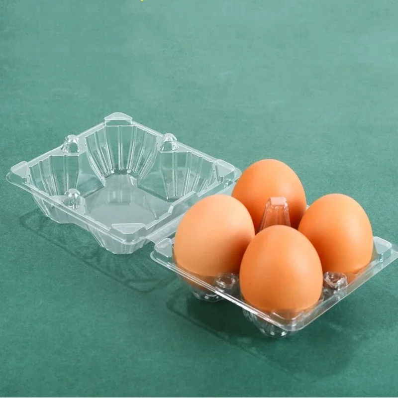 100pcs Transparent Disposable Eggs Packaging Boxes with Cover Tray Supermarket Sales Packaging Thickening Duck Egg Storage Box
100pcs Transparent Disposable Eggs Packaging Boxes with Cover Tray Supermarket Sales Packaging Thickening Duck Egg Storage Box